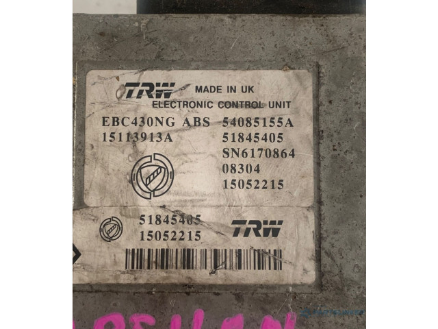 АБС Steuergerät 54085155A, 15113913A Lancia Ypsilon - года