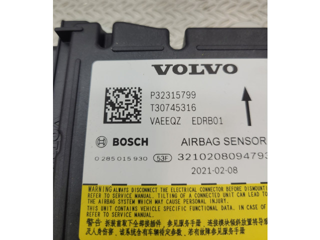 Блок подушек безопасности P32315799, 32315799 Volvo XC40