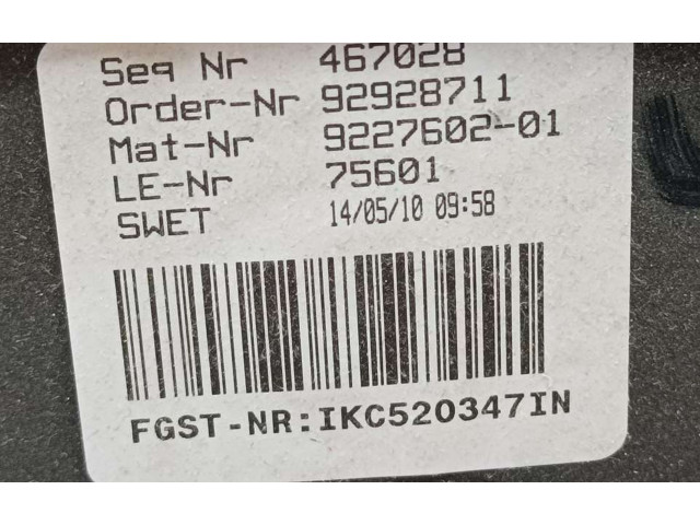 Přístrojová deska BMW 5 F10 F11 2011 205957605, JOHNSONCONTROLS