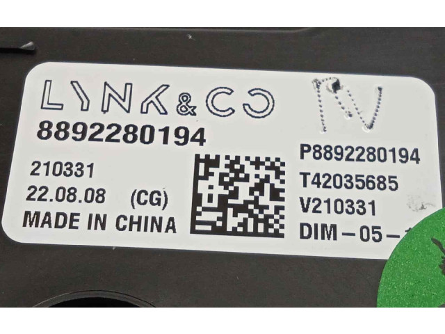 Панель приборов 8892280194, P8892280194 Lynk & co 01