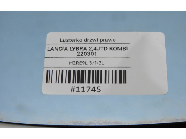 Зеркало электрическое        Lancia Lybra   -  года   