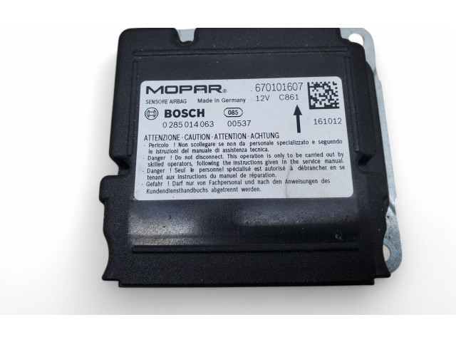 Блок подушек безопасности 670101607   Maserati Levante