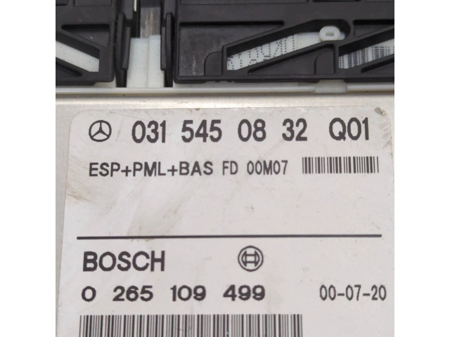 Блок управления АБС 0315450832Q01, 0265109499   Mercedes-Benz E W210