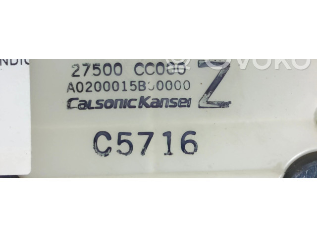 Блок управления климат-контролем 27500CC000   Nissan Murano Z50