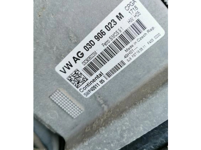Блок управления двигателем ECU 3D906023M, 5WP4091105 Skoda Fabia Mk2 (5J)