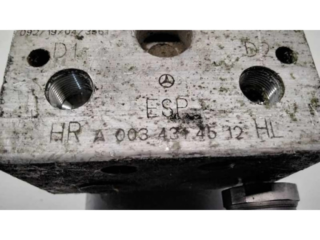 Jednotka ABS 0034314512 Mercedes-Benz A W168 2001
