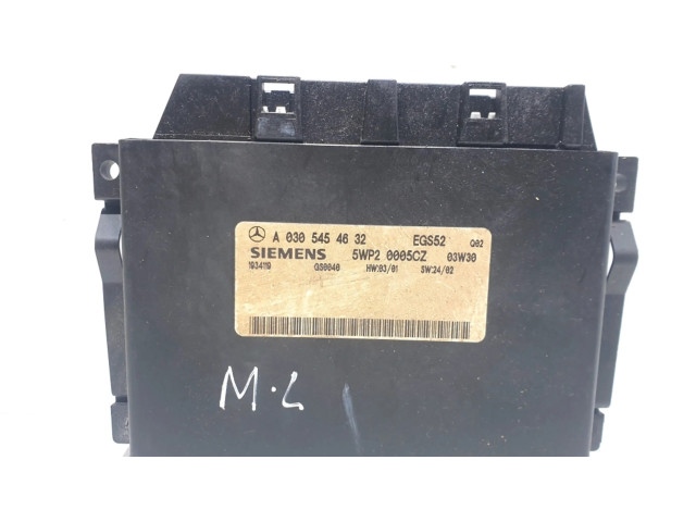 Блок управления коробкой передач A0305454632 Mercedes-Benz ML W163