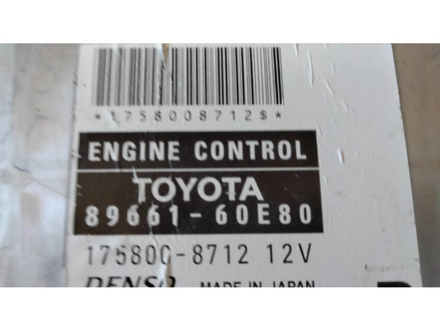 Řídící jednotka 8966160E80, 1758008712 Toyota Land Cruiser (J120) 2006