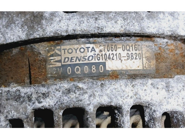 Генератор 270600Q160 Peugeot 108