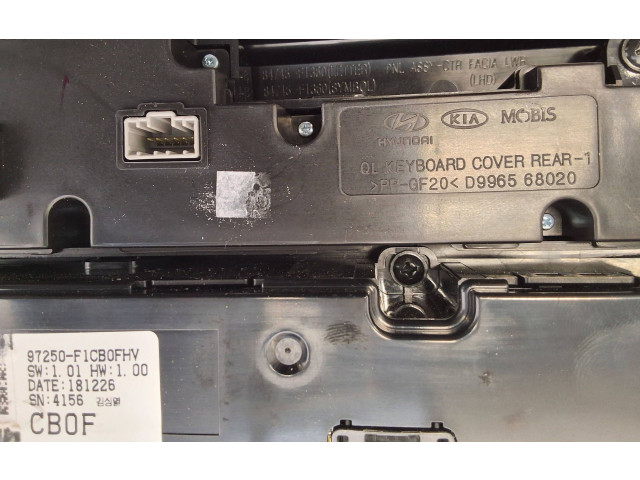 Блок управления климат-контролем 97250-F1CB0FHV KIA Sportage