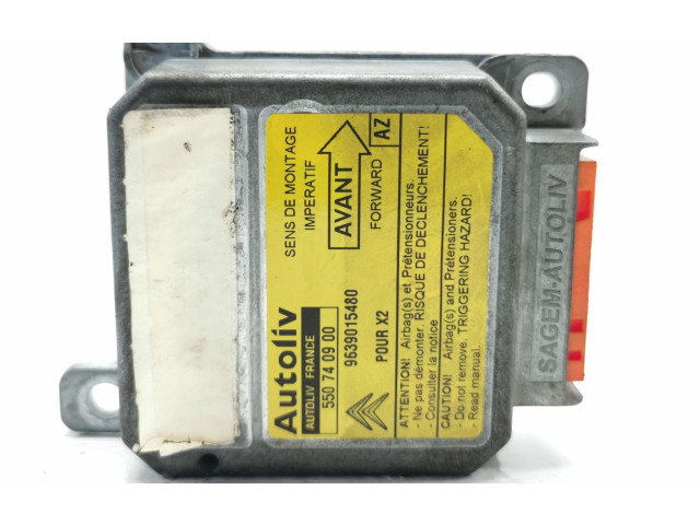 Блок подушек безопасности 9639015480, 550740900   Citroen Xantia