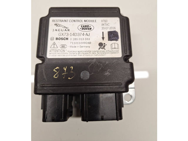 Блок подушек безопасности JX7314D374J, 0285013333 Jaguar XE