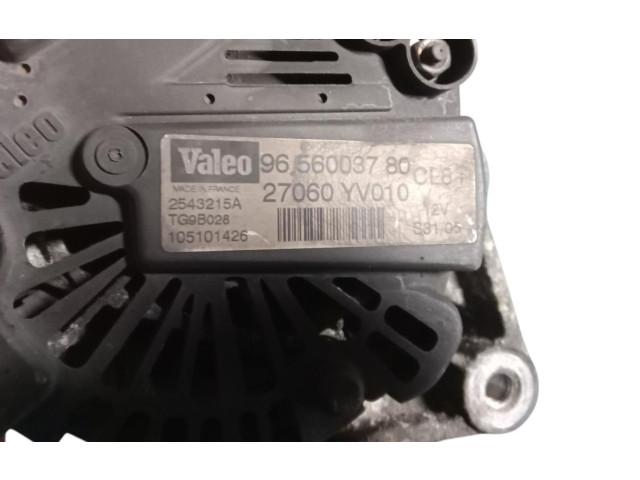 Генератор 9656003780   Citroen C1      