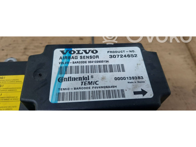 Блок подушек безопасности 30724652, 00001393B3   Volvo V50