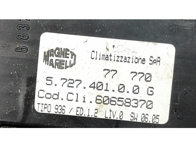 Блок управления климат-контролем 572740100G, 60658370 Alfa Romeo 166