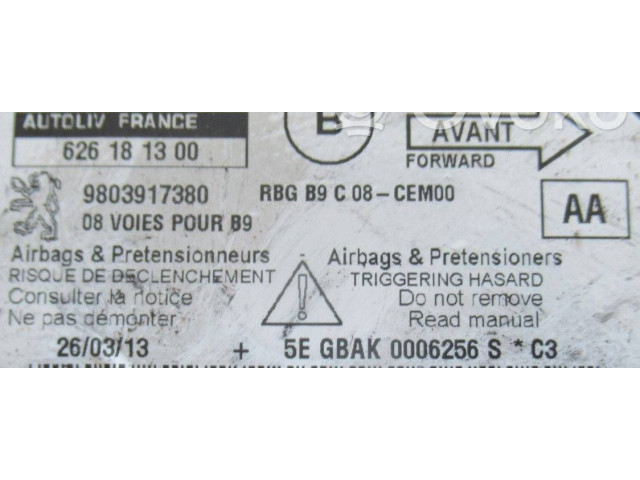 Блок подушек безопасности 9803917380 Citroen Berlingo