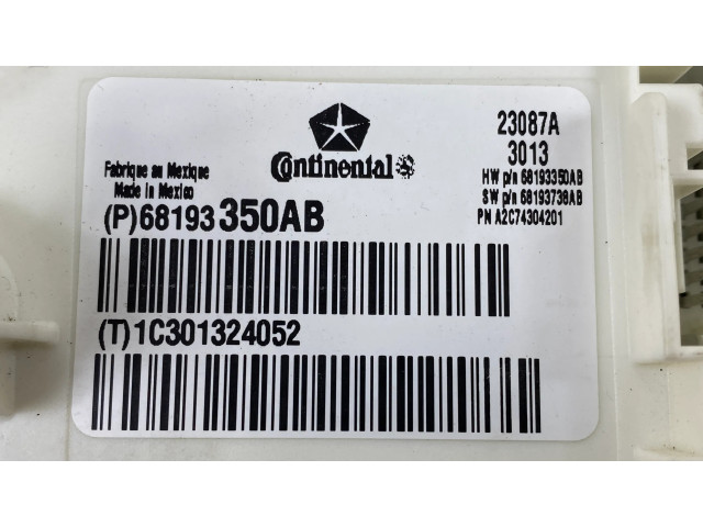 Блок комфорта P68193350AB Jeep Grand Cherokee