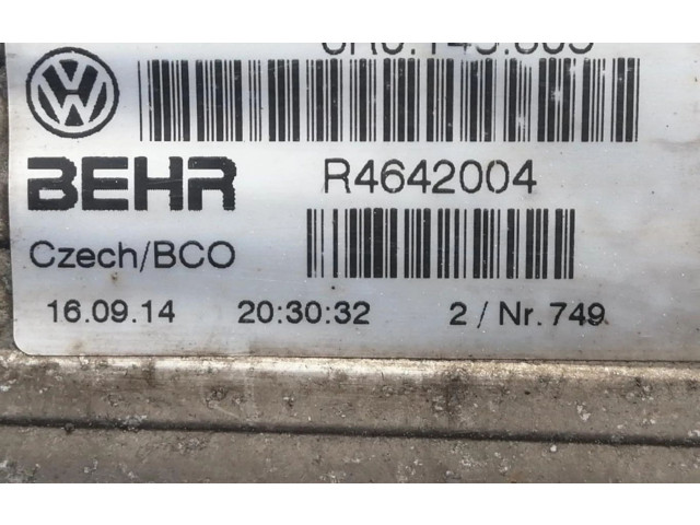 Интеркулер  6R0145805   Seat Ibiza IV (6J,6P) 