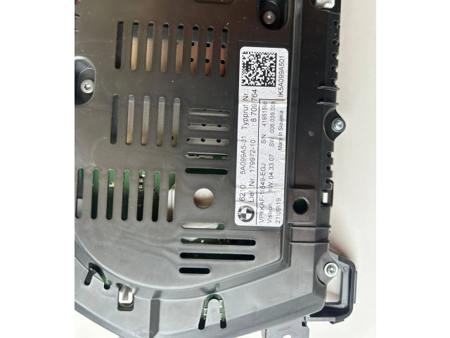 Přístrojová deska BMW 7 G11 G12 2016 5A099A5