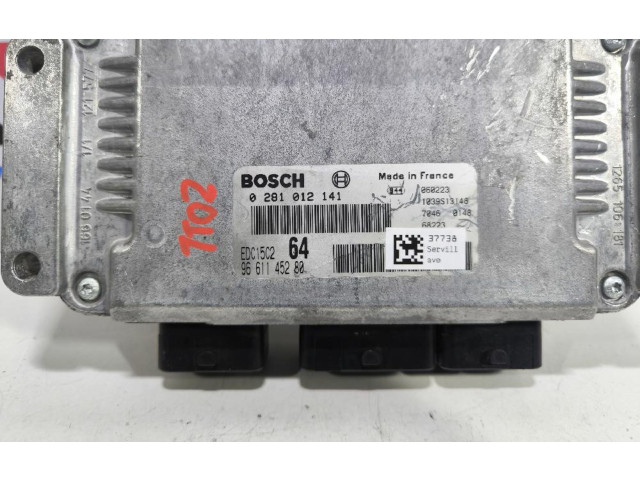 Блок управления двигателя 0281012141   Citroen C8