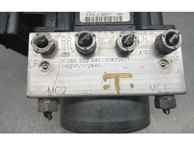 Блок АБС 51879971, 0265232491   Fiat  Fiorino   -  года