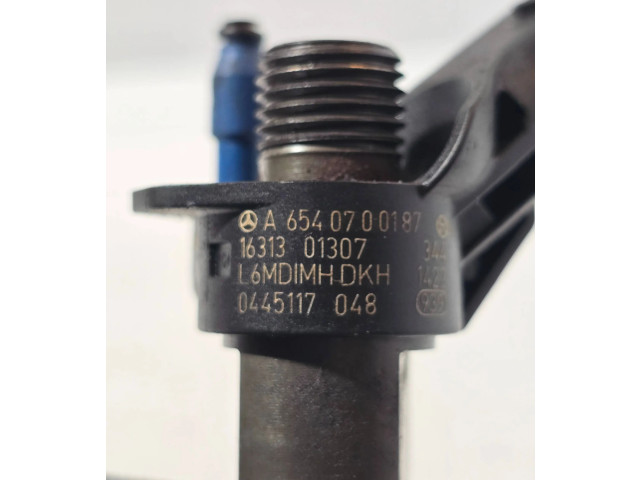 Vstřikovač A6540700187, 0445117048 Mercedes-Benz E W213 654