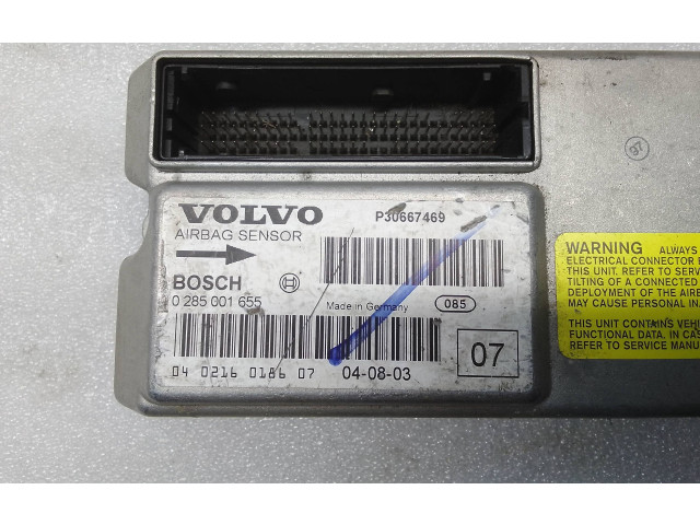 Блок подушек безопасности P30667469, 0285001655   Volvo V70
