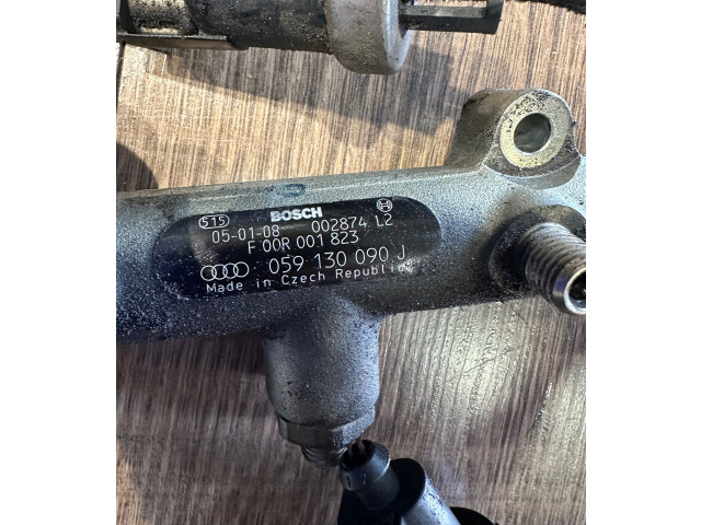 Топливная рампа 059130090J, F08R001823   Audi A6 S6 C6 4F  