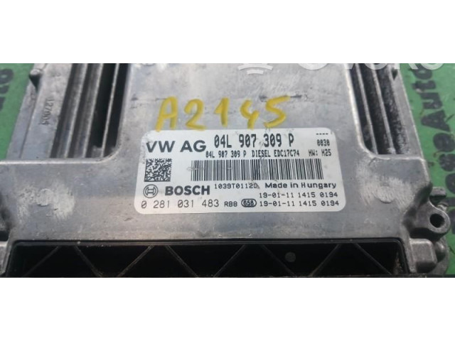 Řídící jednotka 0281031483, 04L907309P Volkswagen Tiguan 2017