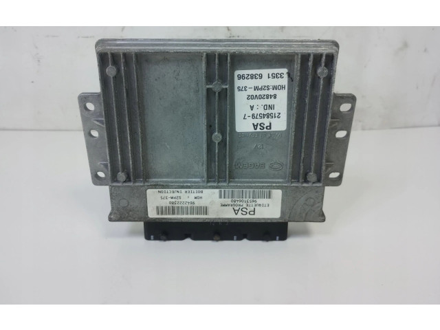 Řídící jednotka 9653106480 Citroen C2 2014