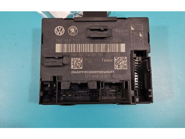 Блок комфорта 7N0959793, IMPRK1462111 Skoda Yeti (5L)