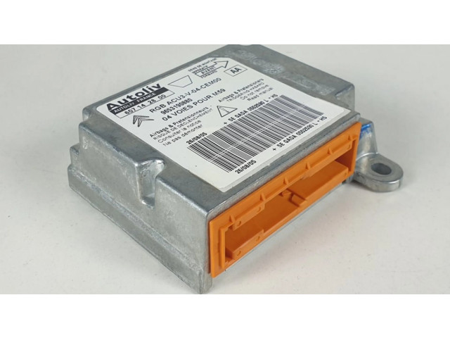 Блок подушек безопасности 607142800, 9653190880   Fiat 500