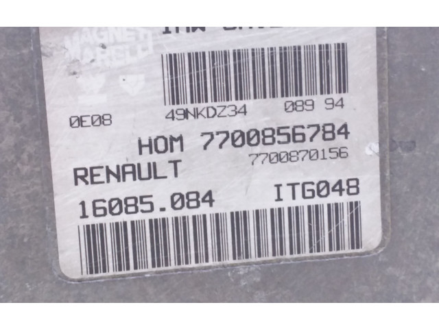 Блок управления двигателя 7700856784, 16085084   Renault Twingo I