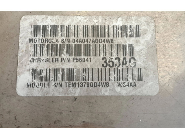 Блок управления двигателя P56041353AG, 04A047A0D4W8   Jeep Grand Cherokee (WJ)