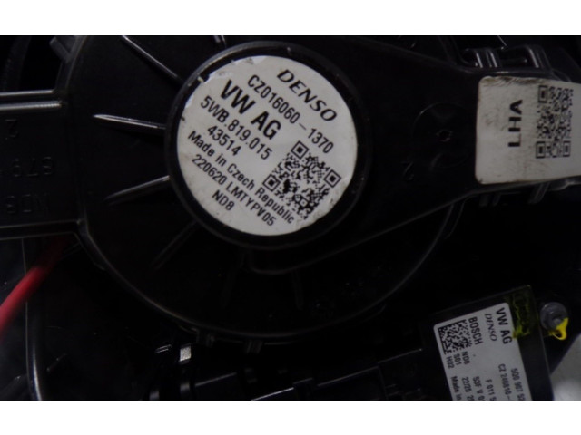 Вентилятор печки    5WB819015A, 5Q0907521F   Skoda Octavia Mk4