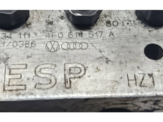 Блок АБС 4F0614517A, 4F0910517E   Audi  A6 S6 C6 4F  2004 - 2011 года