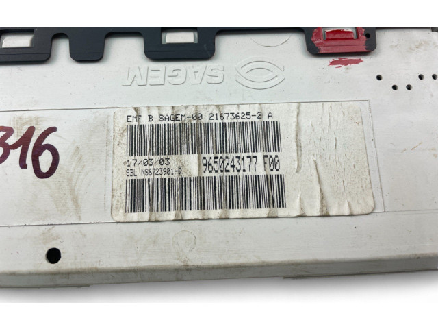 Дисплей 9650243177 Citroen C5