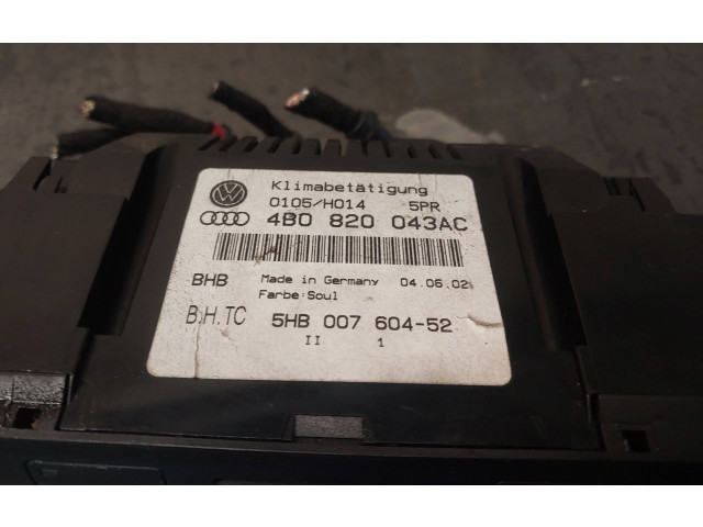 Блок управления климат-контролем 4B0820043AC   Audi A6 S6 C5 4B