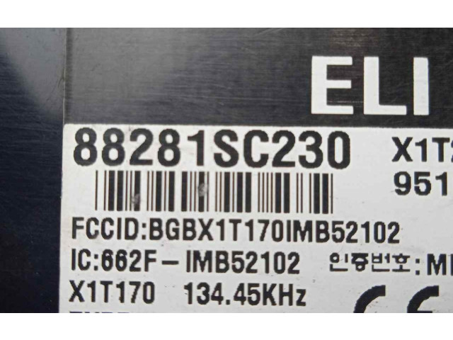 Блок управления 88281SC230   Subaru Forester SH