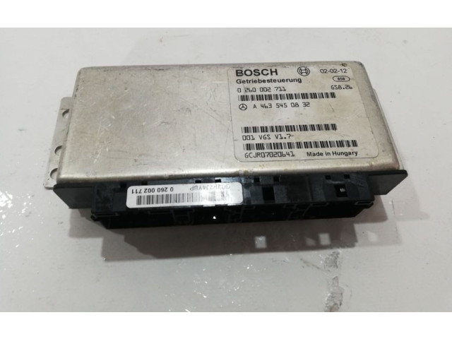 Блок управления редуктора коробки передач (раздатки) A4635450832   Mercedes-Benz G W461 463