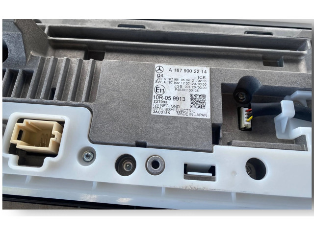 Přístrojová deska Mercedes-Benz GLE W167 2022 A1679002214