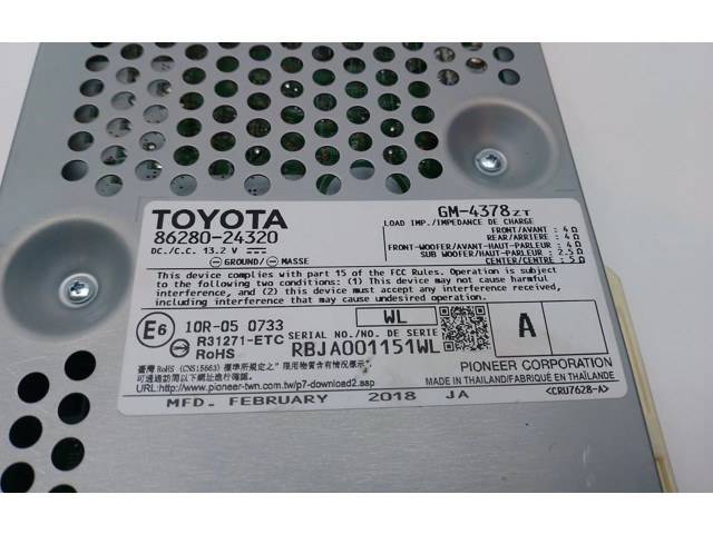 Блок управления 8628024320, GM4378ZT   Lexus RC