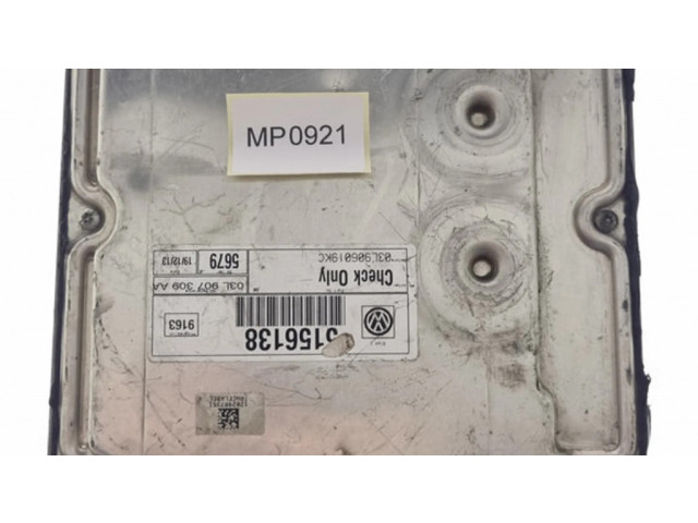 Блок управления двигателя 03L906019KC, 03L907309AA   Volkswagen Jetta VI
