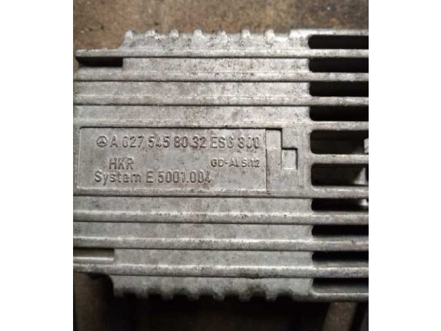 Блок управления A0275458032   Mercedes-Benz A W168