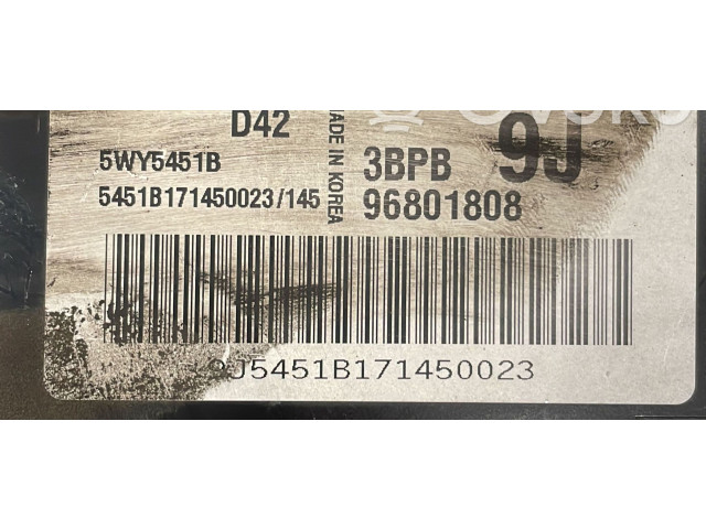 Комплект блоков управления    Chevrolet Matiz