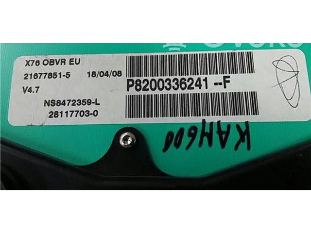 Přístrojová deska Renault Kangoo I 2001 P8200336241F, 281177030216778515