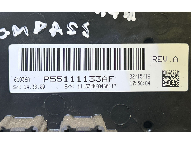 Блок управления климат-контролем P55111133AF, 61036A Jeep Compass