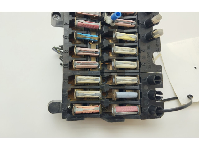 Pojistková skříňka 1165400350, 1165403805 Mercede-Benz S W116 1976