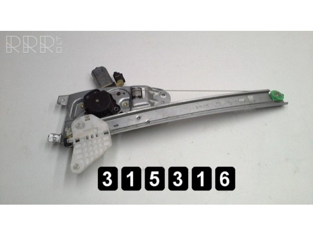 Передний комплект электрического механизма для подъема окна