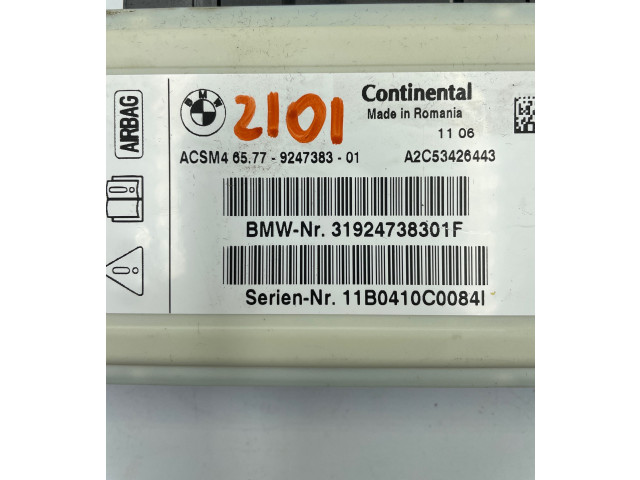 Блок подушек безопасности 9247383, A2C53426443 BMW X3 F25